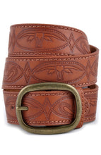 Longhorn Rodeo Tan Belt