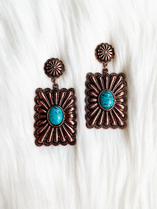Marshall Earrings {Bronze}