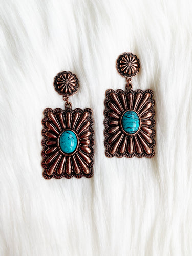 Marshall Earrings {Bronze}