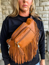 Western Fringe Bum Bag {Tan, Yellow, Coffee}