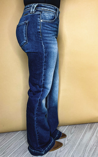 The Durango High Rise Flare Denim