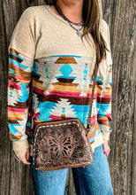 Butterfly Tooled Handbag