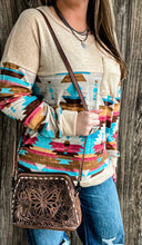 Butterfly Tooled Handbag