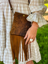 Cowhide Fringe Handbag
