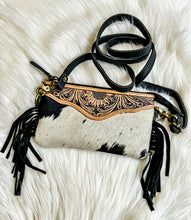 The Huck Cowhide Fringe Handbag
