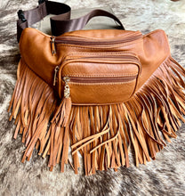 Western Fringe Bum Bag {Tan, Yellow, Coffee}