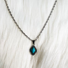 Dainty Lukasey Necklace {Turquoise}